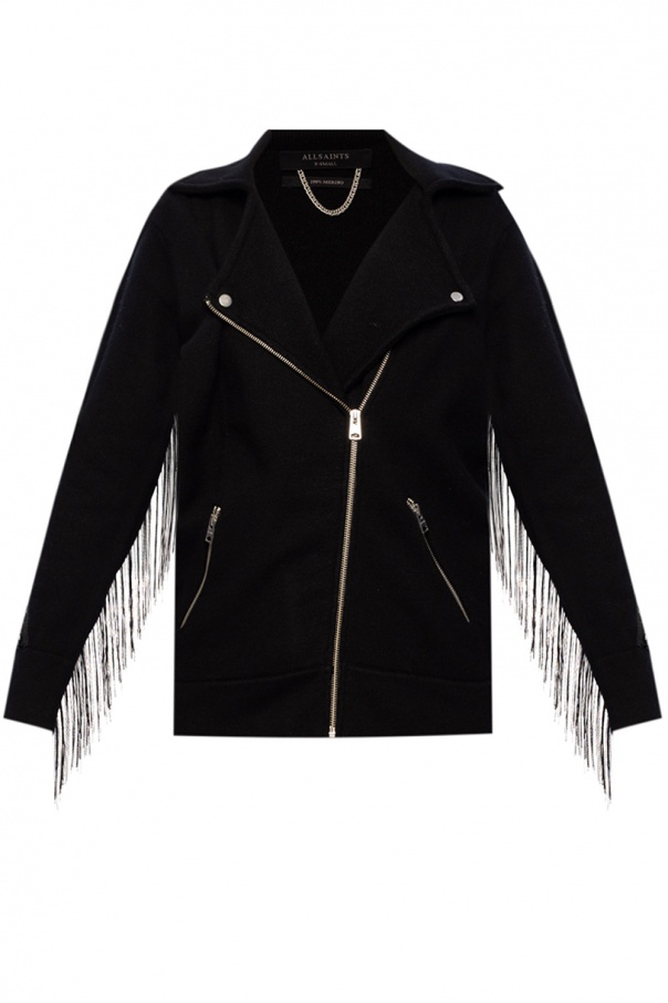 AllSaints ‘Robyn’ cardigan with fringes